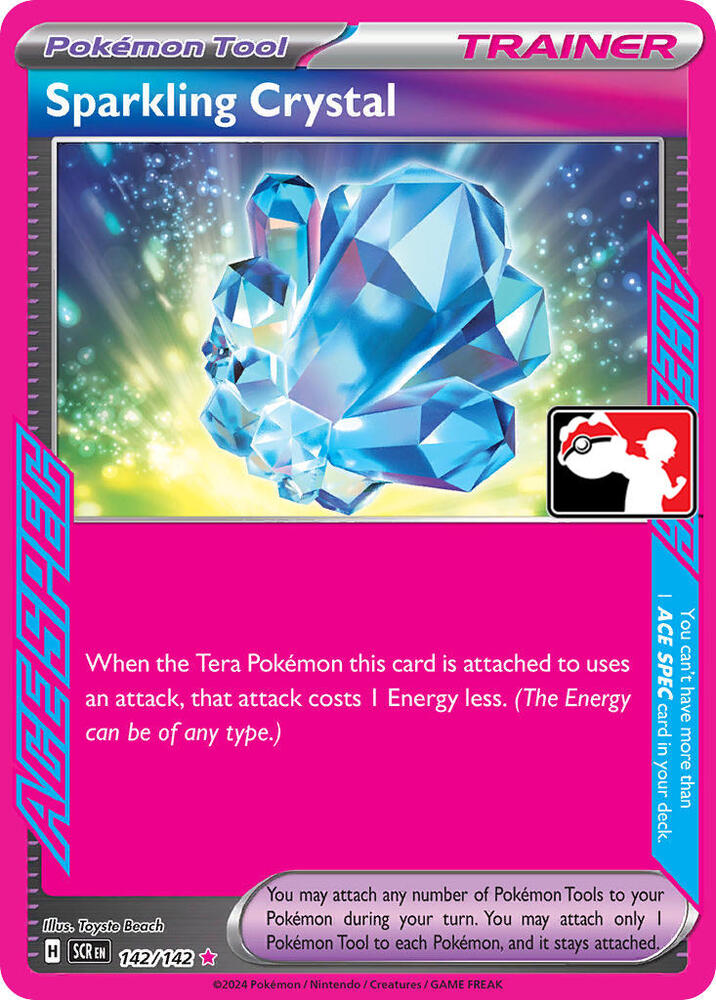 Sparkling Crystal Series 6/7/8 142/142 (Prize Pack Series Cards)  - Holofoil | Good Games Adelaide SA