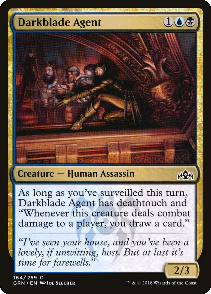 Darkblade Agent 164 (Guilds of Ravnica)  | Good Games Adelaide SA
