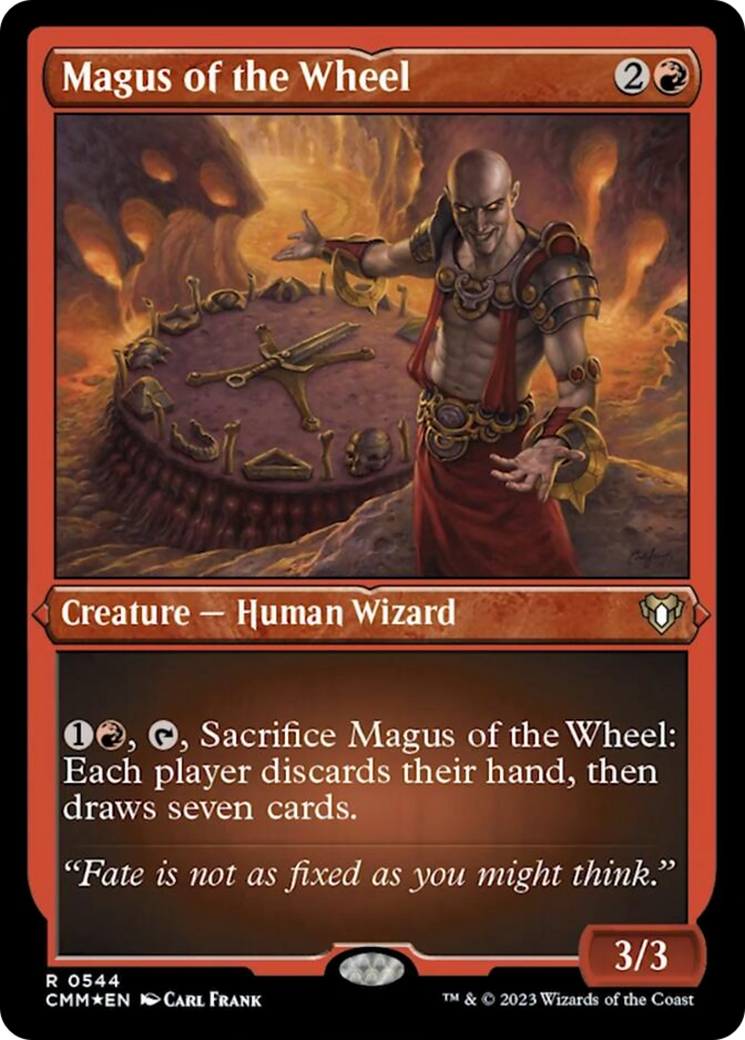 Magus of the Wheel (Foil Etched) [Commander Masters] | Good Games Adelaide SA