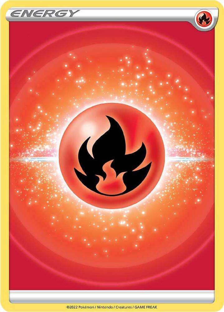 Fire Energy 2022 Unnumbered  (SWSH09: Brilliant Stars)  - Reverse Holofoil | Good Games Adelaide SA
