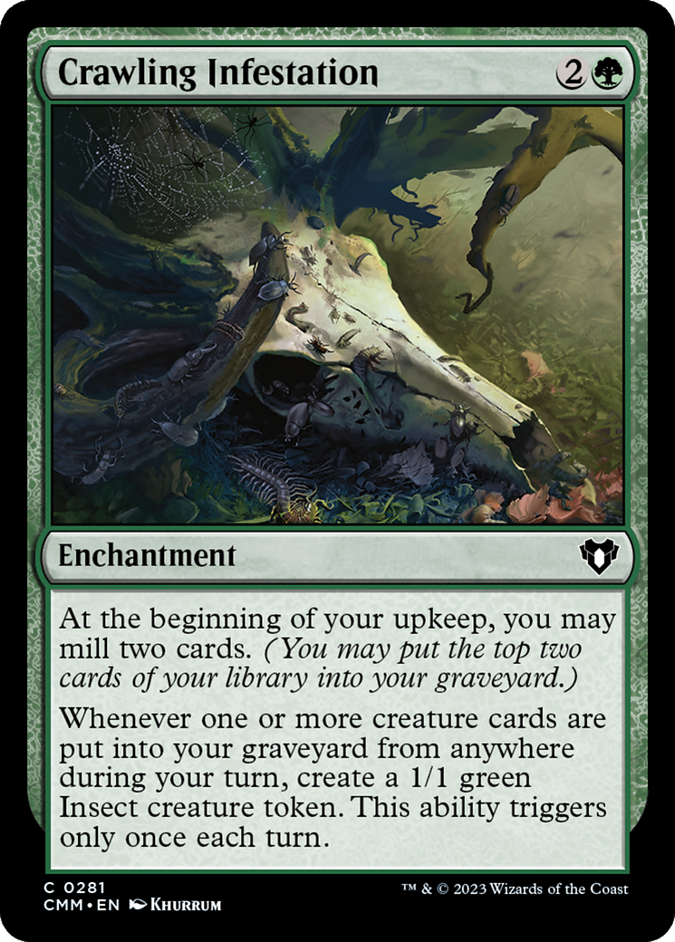 Crawling Infestation [Commander Masters] | Good Games Adelaide SA