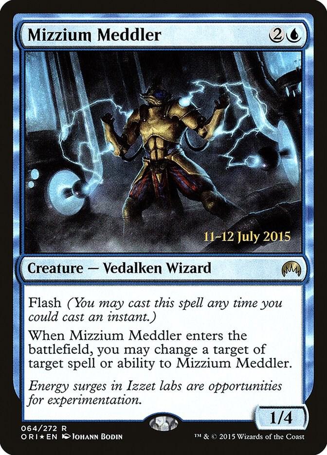 Mizzium Meddler 64 (Prerelease Cards)  - Foil | Good Games Adelaide SA