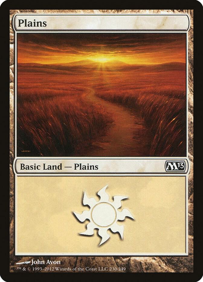 Plains 230 230 (Magic 2013 (M13))  - Foil | Good Games Adelaide SA