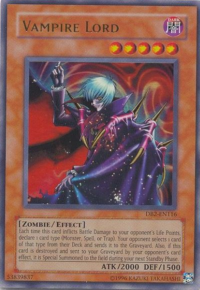 Vampire Lord [DB2-EN116] Ultra Rare | Good Games Adelaide SA