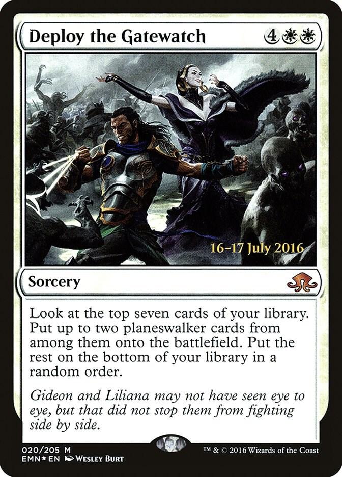 Deploy the Gatewatch 20 (Prerelease Cards)  - Foil | Good Games Adelaide SA
