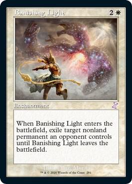 Banishing Light 291 (Time Spiral: Remastered)  - Foil | Good Games Adelaide SA