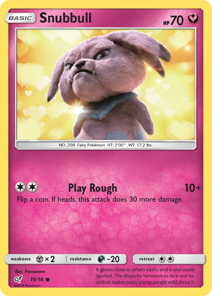 Snubbull (15/18) [Sun & Moon: Detective Pikachu] | Good Games Adelaide SA