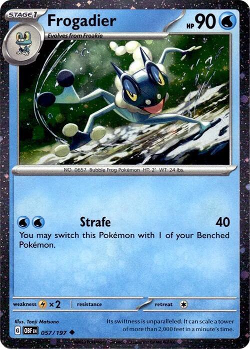 Frogadier 057/197 (Miscellaneous Cards & Products)  - Cosmo Holofoil | Good Games Adelaide SA