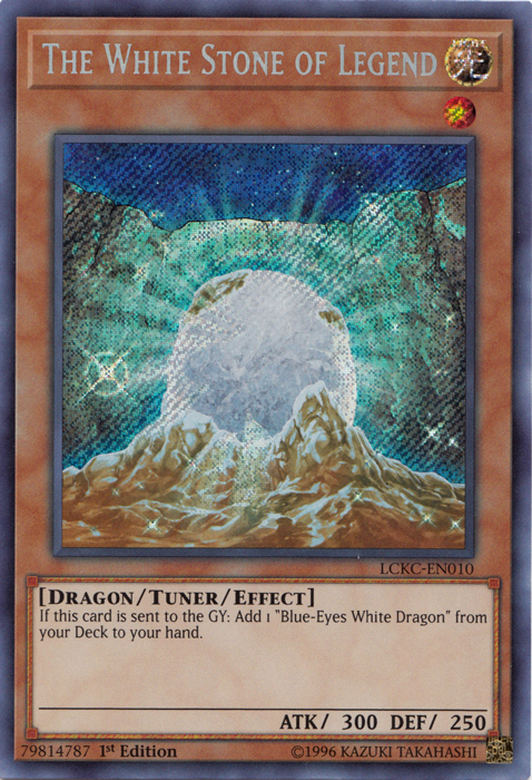 The White Stone of Legend [LCKC-EN010] Secret Rare | Good Games Adelaide SA