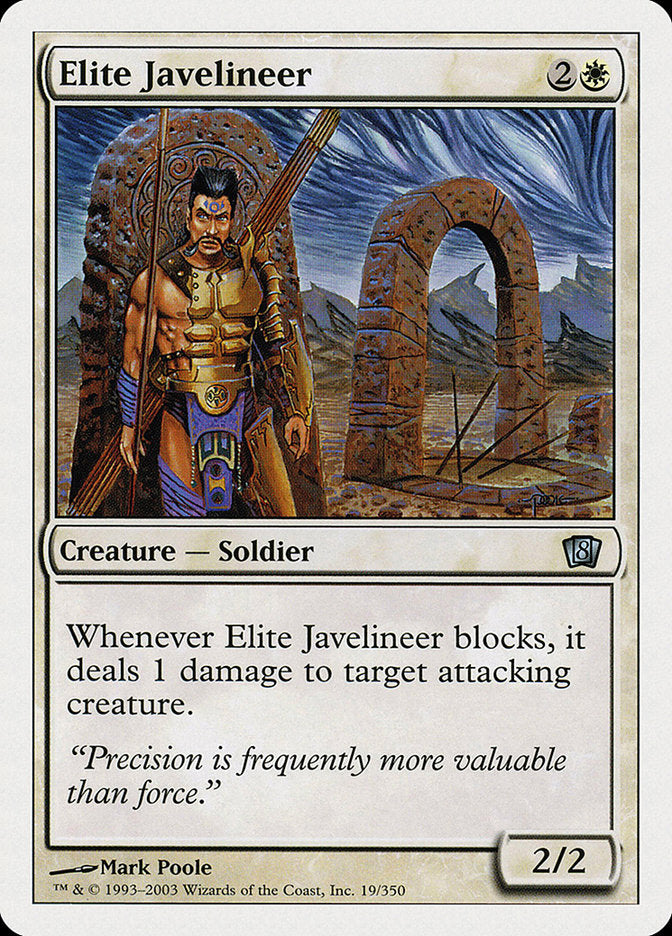 Elite Javelineer [Eighth Edition] | Good Games Adelaide SA