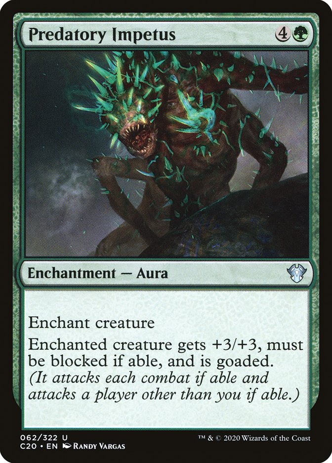 Predatory Impetus [Commander 2020] | Good Games Adelaide SA