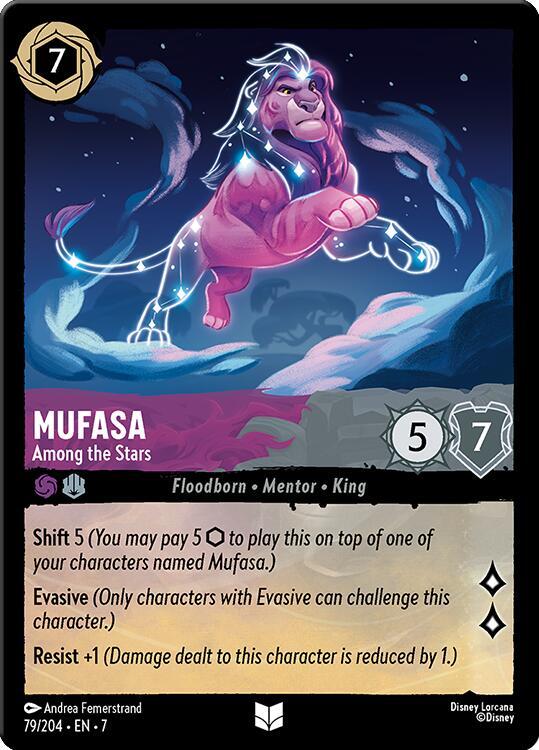 Mufasa Among the Stars 79/204 (Archazia's Island)  - Cold Foil | Good Games Adelaide SA