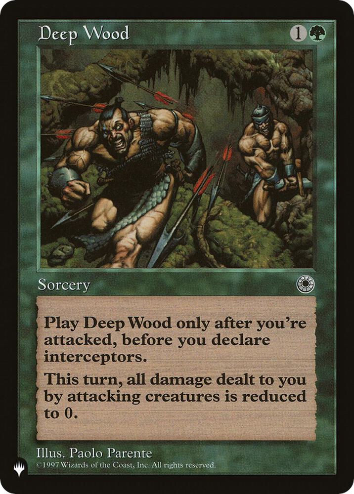 Deep Wood  (The List Reprints)  | Good Games Adelaide SA
