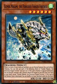 Gizmek Makami, the Ferocious Fanged Fortress [PHRA-EN022] Super Rare | Good Games Adelaide SA