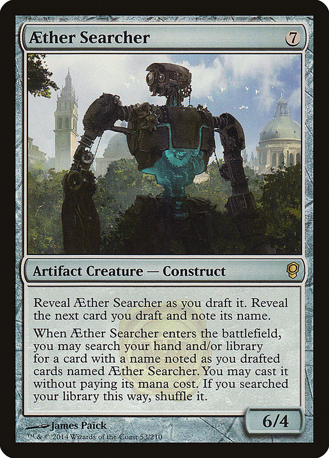 Aether Searcher 53/210 (Conspiracy)  - Foil | Good Games Adelaide SA
