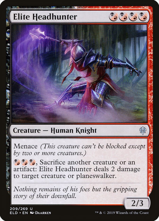 Elite Headhunter 209 (Throne of Eldraine)  | Good Games Adelaide SA