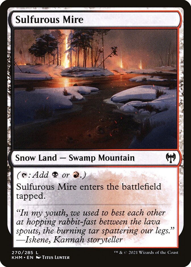 Sulfurous Mire 270 (Kaldheim)  | Good Games Adelaide SA