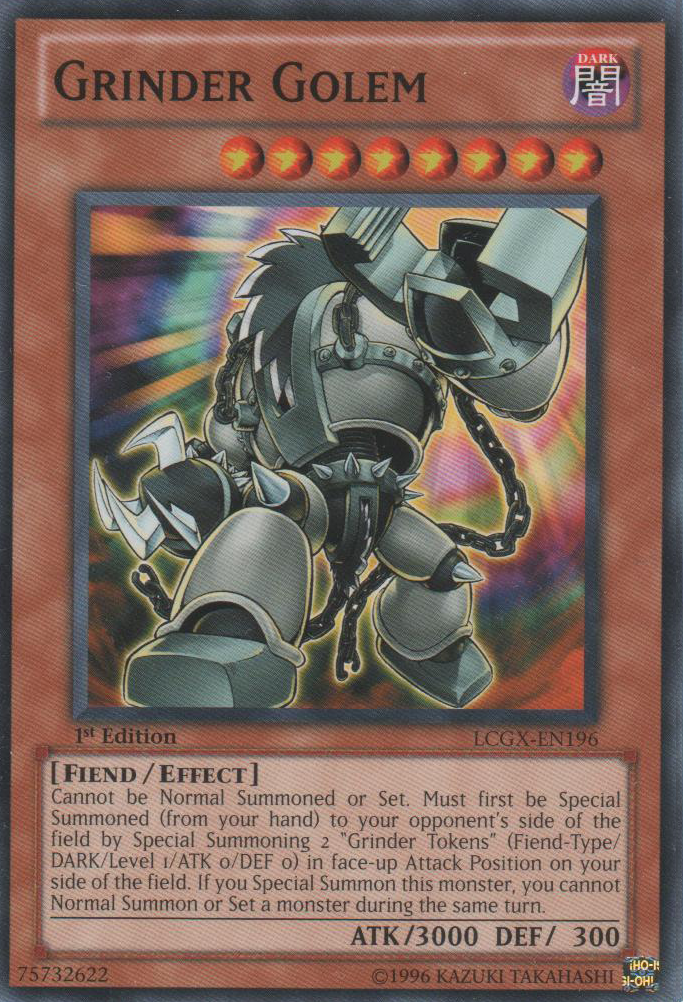 Grinder Golem [LCGX-EN196] Common | Good Games Adelaide SA