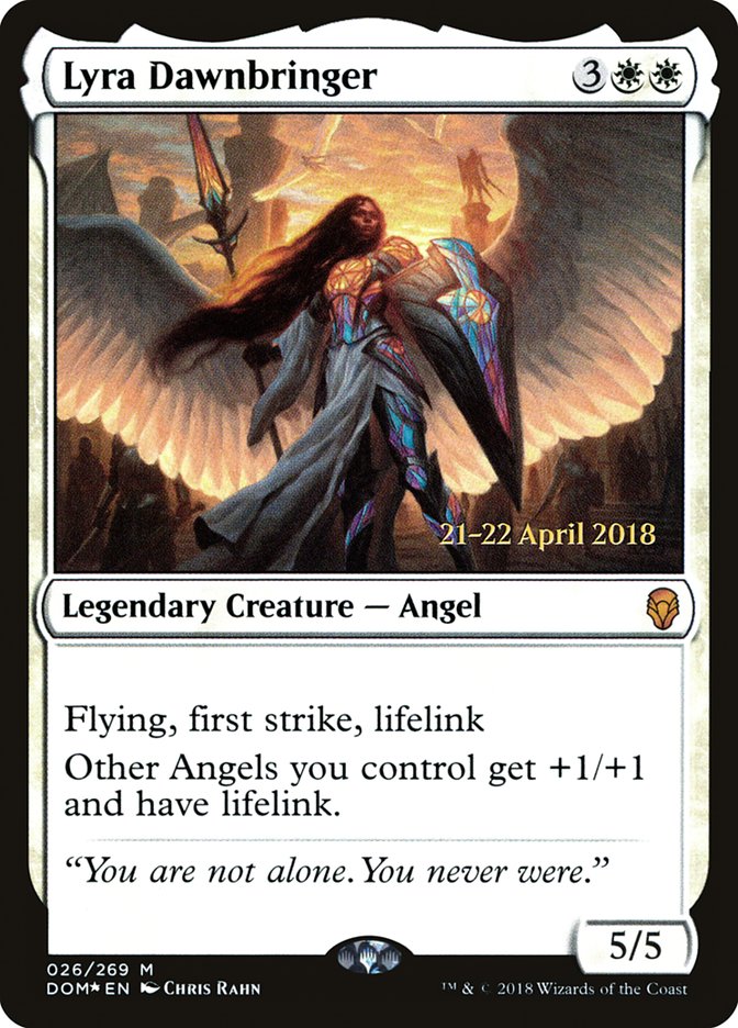 Lyra Dawnbringer [Dominaria Promos] | Good Games Adelaide SA
