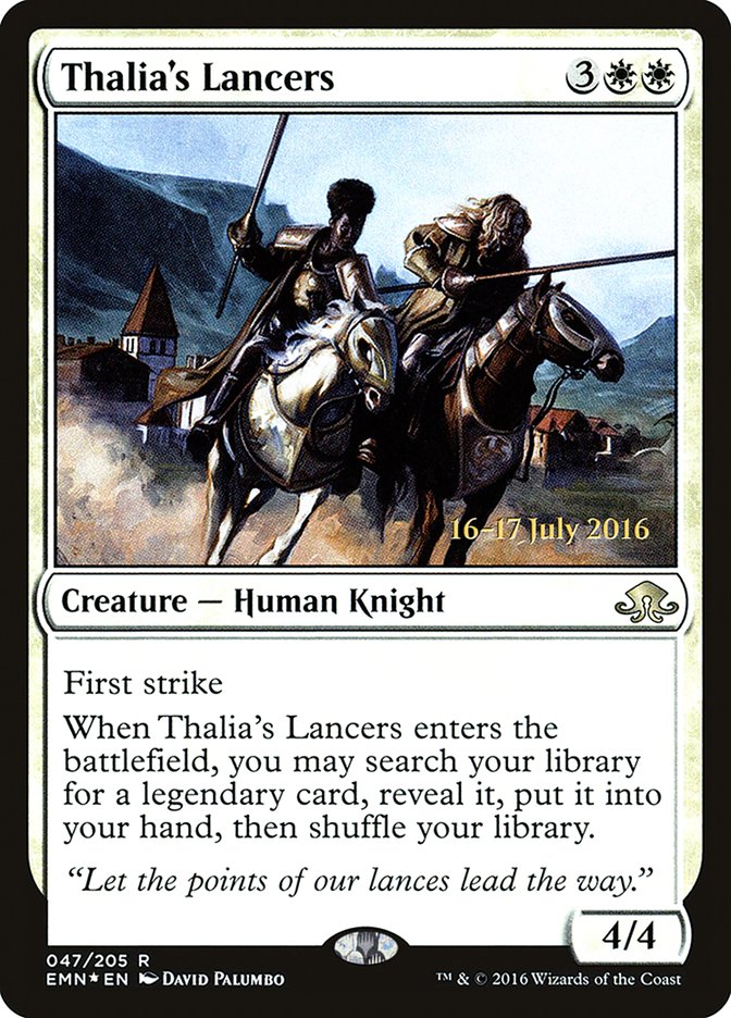 Thalia's Lancers [Eldritch Moon Promos] | Good Games Adelaide SA