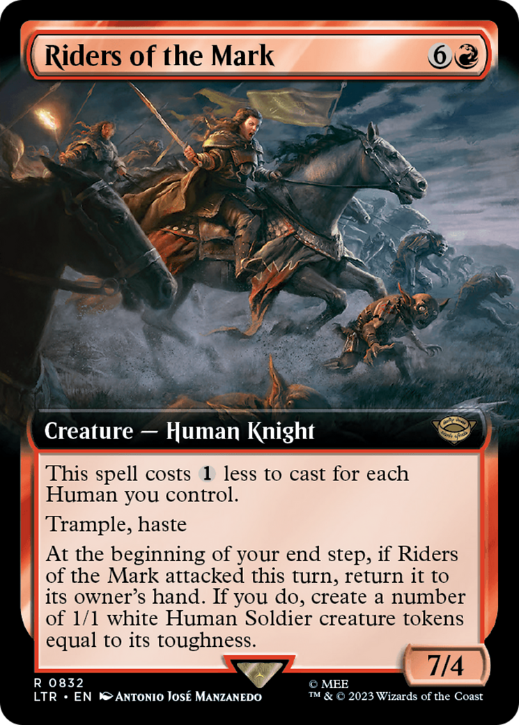 Riders of the Mark (Extended Art) [The Lord of the Rings: Tales of Middle-Earth] | Good Games Adelaide SA