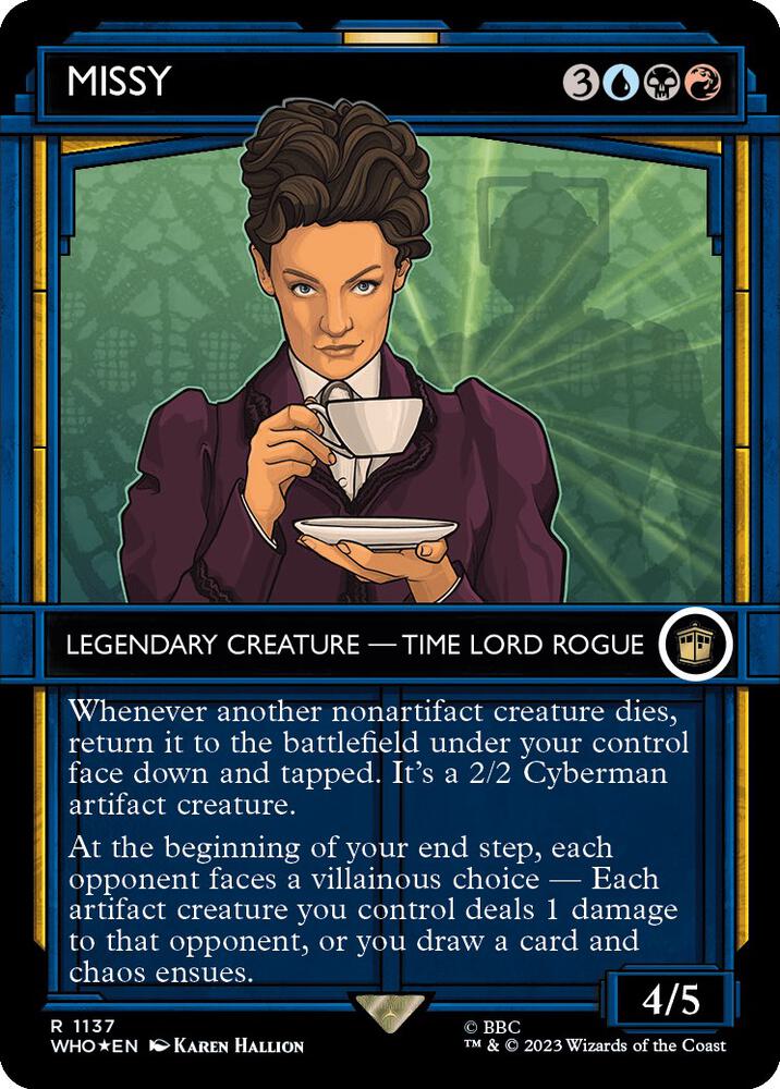 Missy 1137 (Universes Beyond: Doctor Who)  - Foil | Good Games Adelaide SA