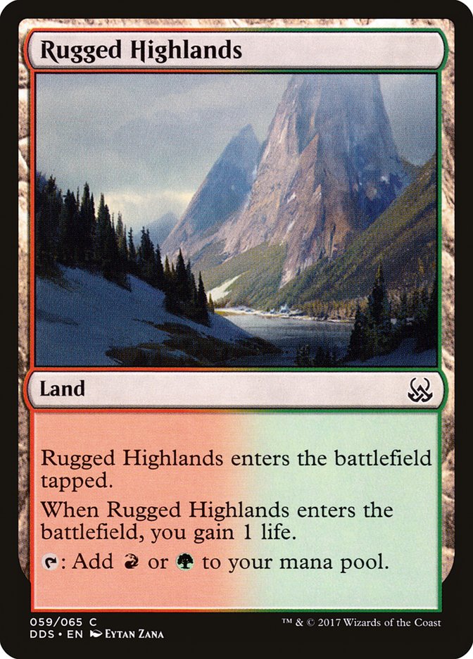 Rugged Highlands [Duel Decks: Mind vs. Might] | Good Games Adelaide SA