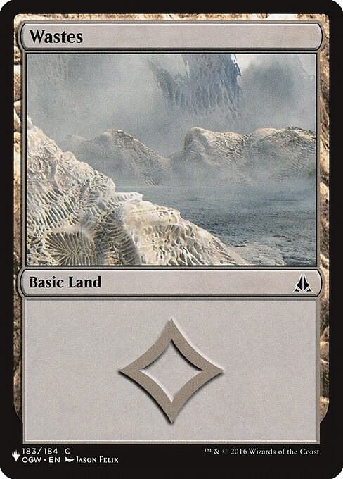 Wastes 183/184 (The List Reprints)  | Good Games Adelaide SA
