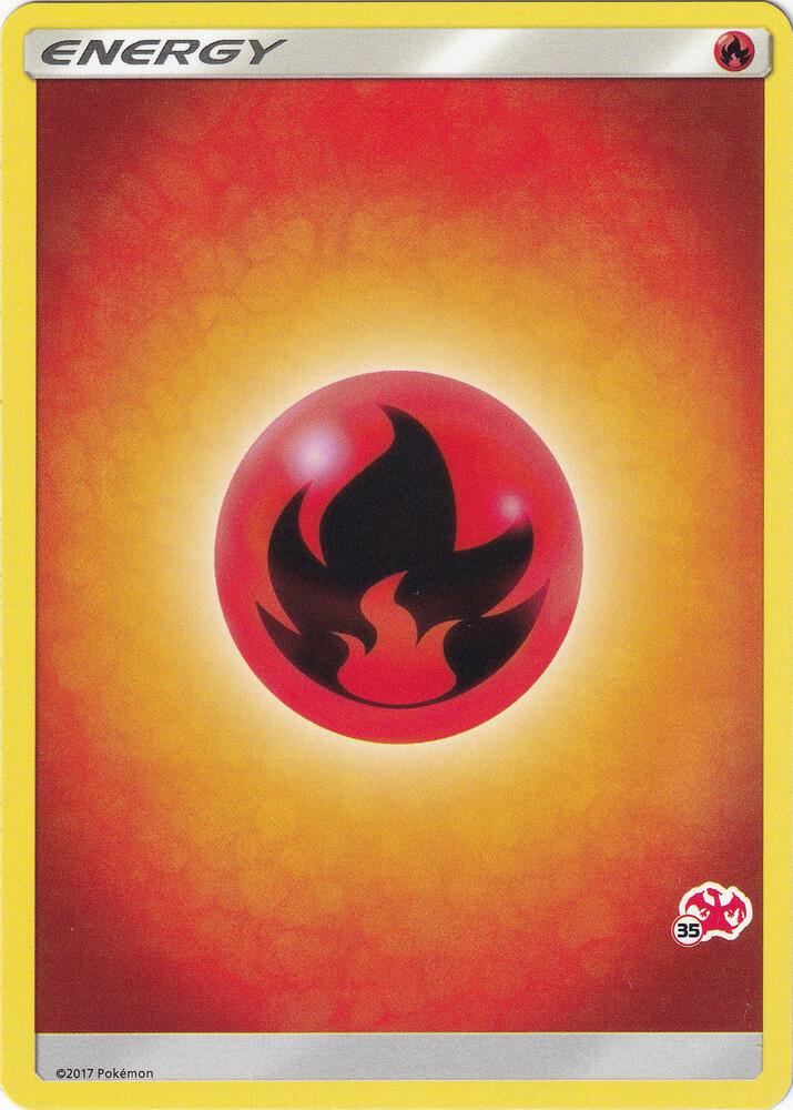 Fire Energy 35 Charizard Stamped  (Battle Academy)  | Good Games Adelaide SA