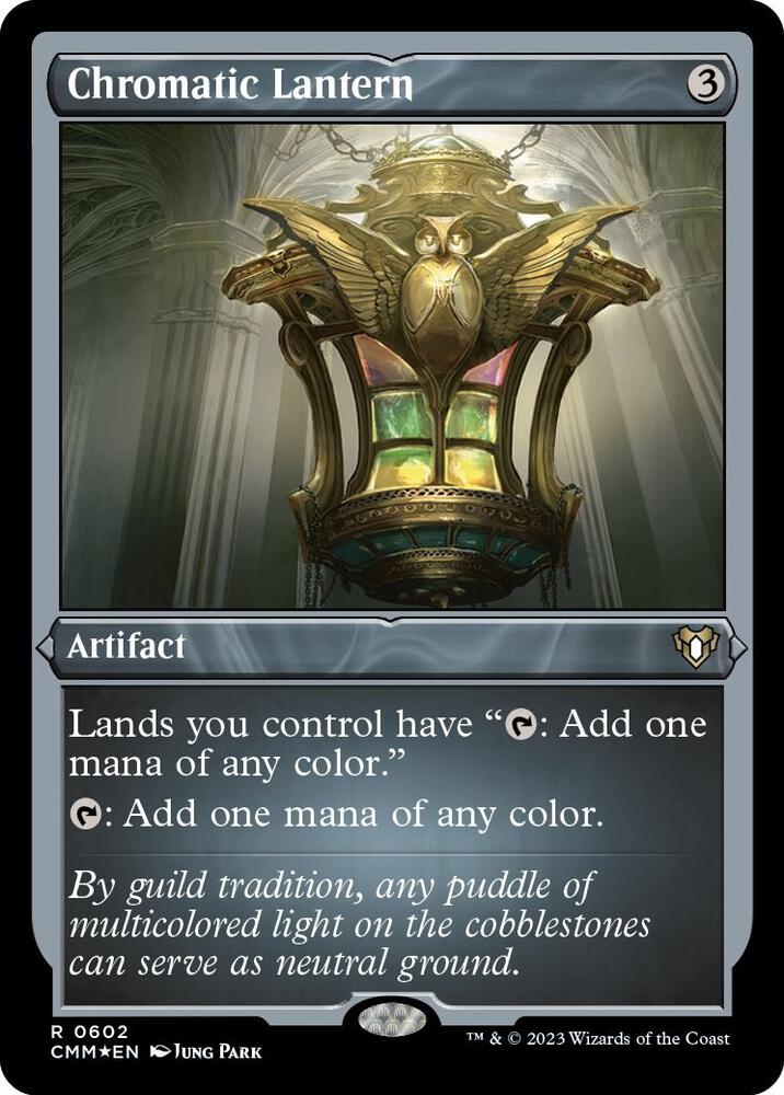 Chromatic Lantern 602 (Commander Masters)  - Foil | Good Games Adelaide SA