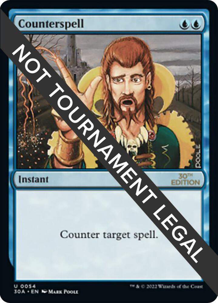 Counterspell 54 (30th Anniversary Edition)  | Good Games Adelaide SA