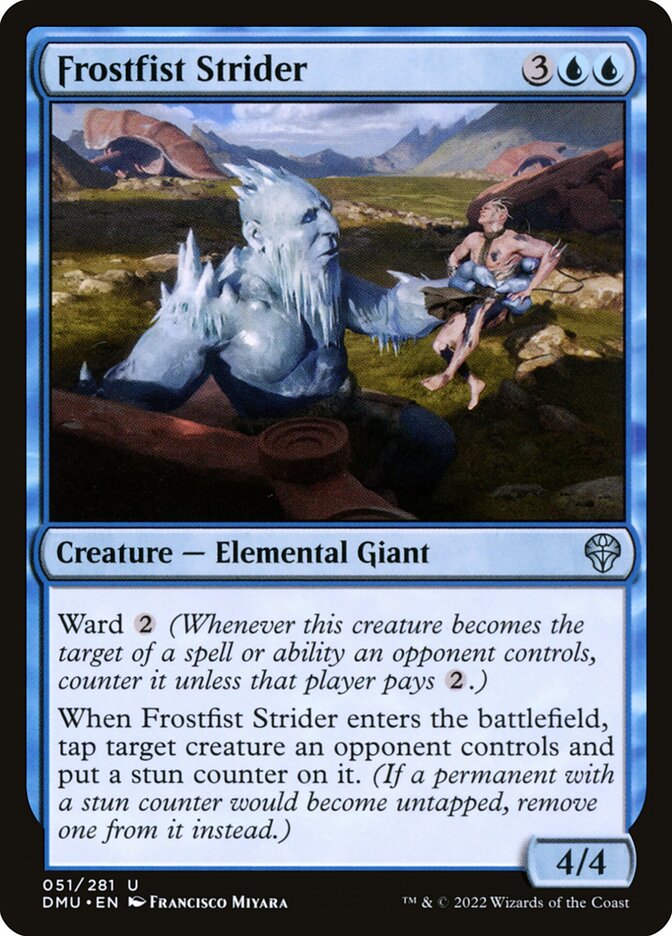 Frostfist Strider 51 (Dominaria United)  - Foil | Good Games Adelaide SA