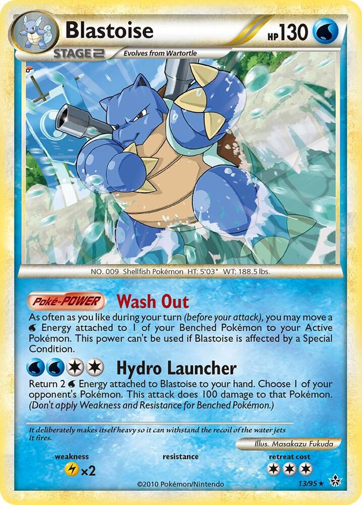 Blastoise 13/95 (Unleashed)  | Good Games Adelaide SA