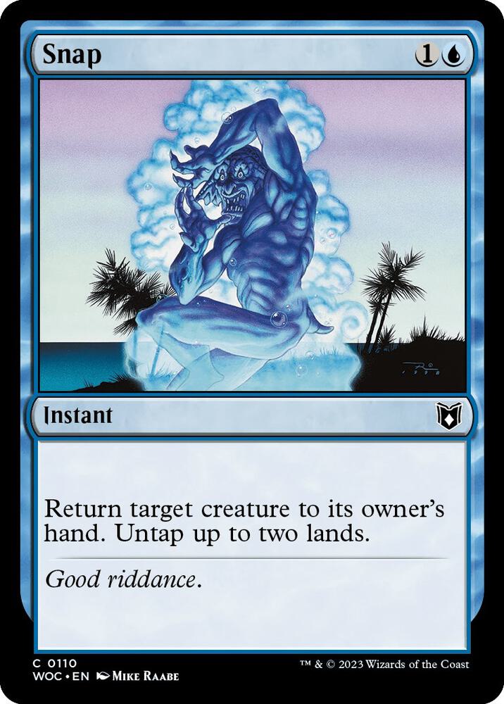 Snap 110 (Commander: Wilds of Eldraine)  | Good Games Adelaide SA