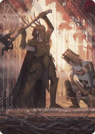 Karmic Justice Art Card 62 (Art Series: Wilds of Eldraine)  | Good Games Adelaide SA