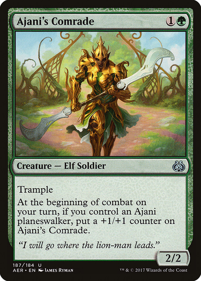 Ajani's Comrade [Aether Revolt] | Good Games Adelaide SA