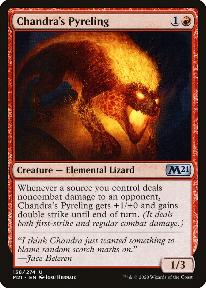 Chandra's Pyreling 138 (Core Set 2021)  - Foil | Good Games Adelaide SA
