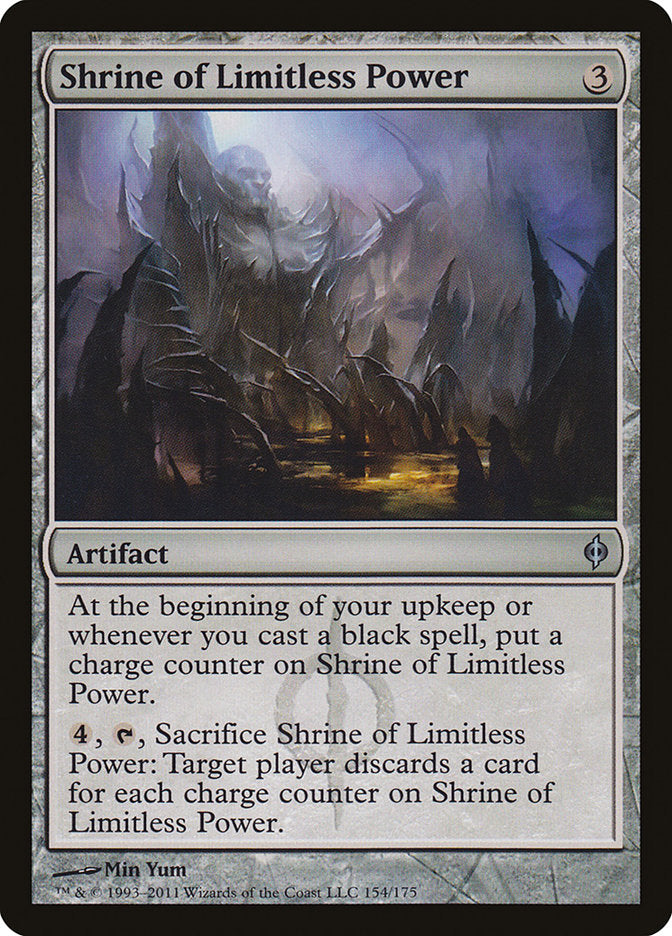 Shrine of Limitless Power 154 (New Phyrexia)  - Foil | Good Games Adelaide SA
