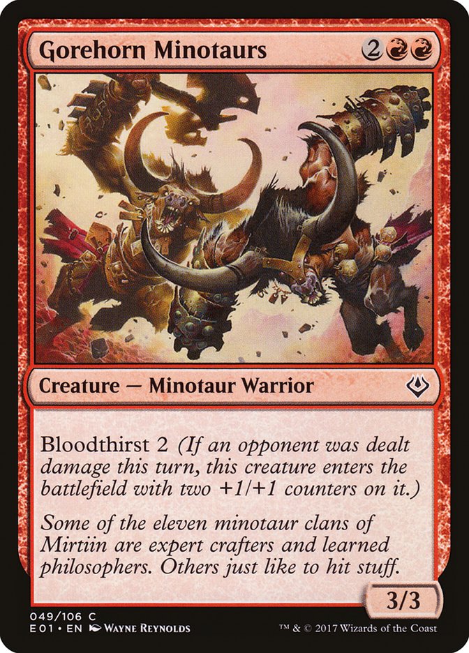 Gorehorn Minotaurs 49 (Archenemy: Nicol Bolas)  | Good Games Adelaide SA