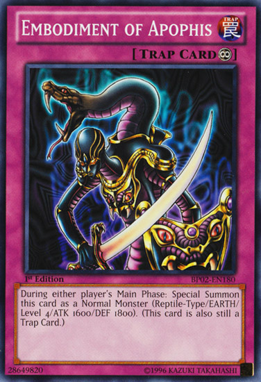Embodiment of Apophis [BP02-EN180] Common | Good Games Adelaide SA