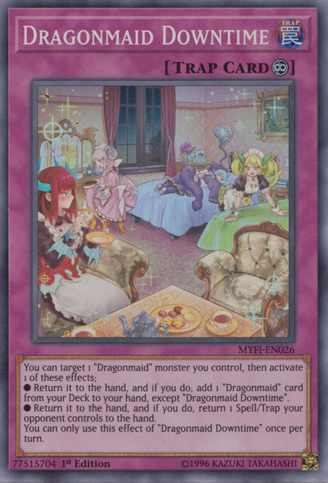 Dragonmaid Downtime [MYFI-EN026] Super Rare | Good Games Adelaide SA