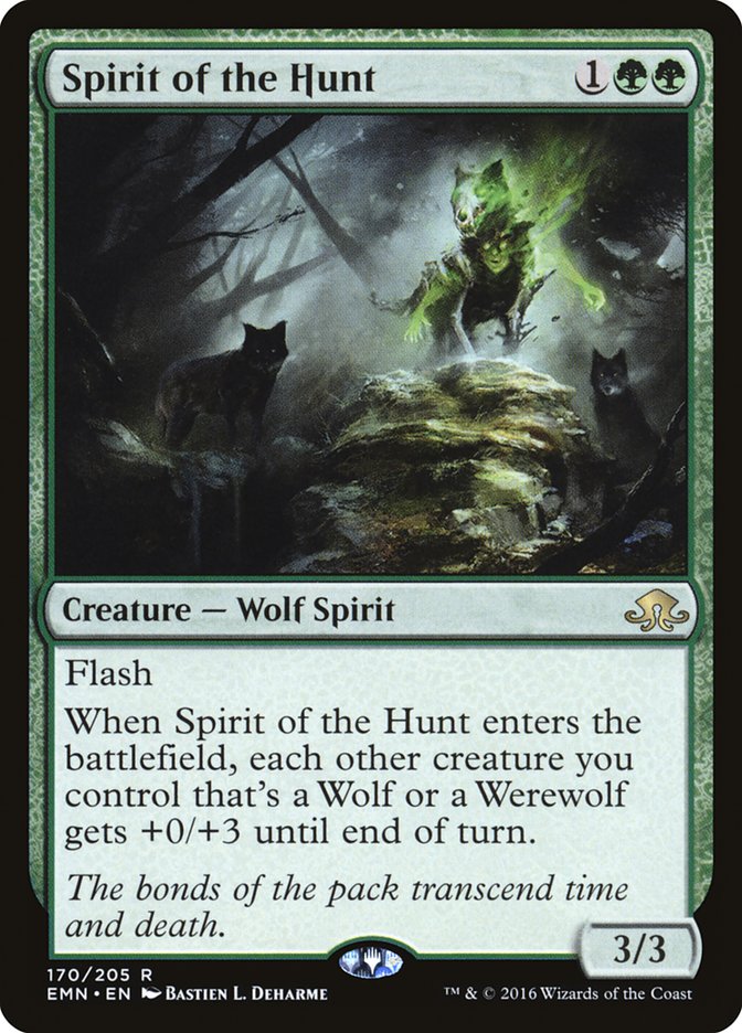 Spirit of the Hunt 170 (Eldritch Moon)  - Foil | Good Games Adelaide SA