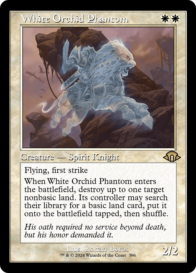 White Orchid Phantom (Retro) [Modern Horizons 3] | Good Games Adelaide SA