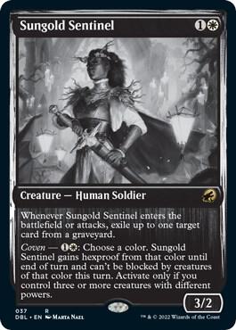 Sungold Sentinel 37 (Innistrad: Double Feature)  - Foil | Good Games Adelaide SA