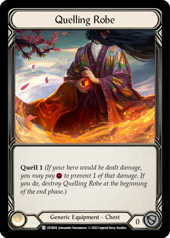 Quelling Robe [UZU004] (Outsiders Uzuri Blitz Deck) | Good Games Adelaide SA