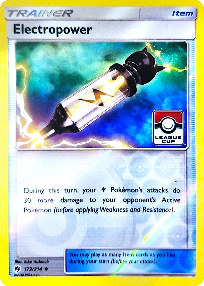 Electropower 172 214 League Cup 172/214 (League & Championship Cards)  - Reverse Holofoil | Good Games Adelaide SA
