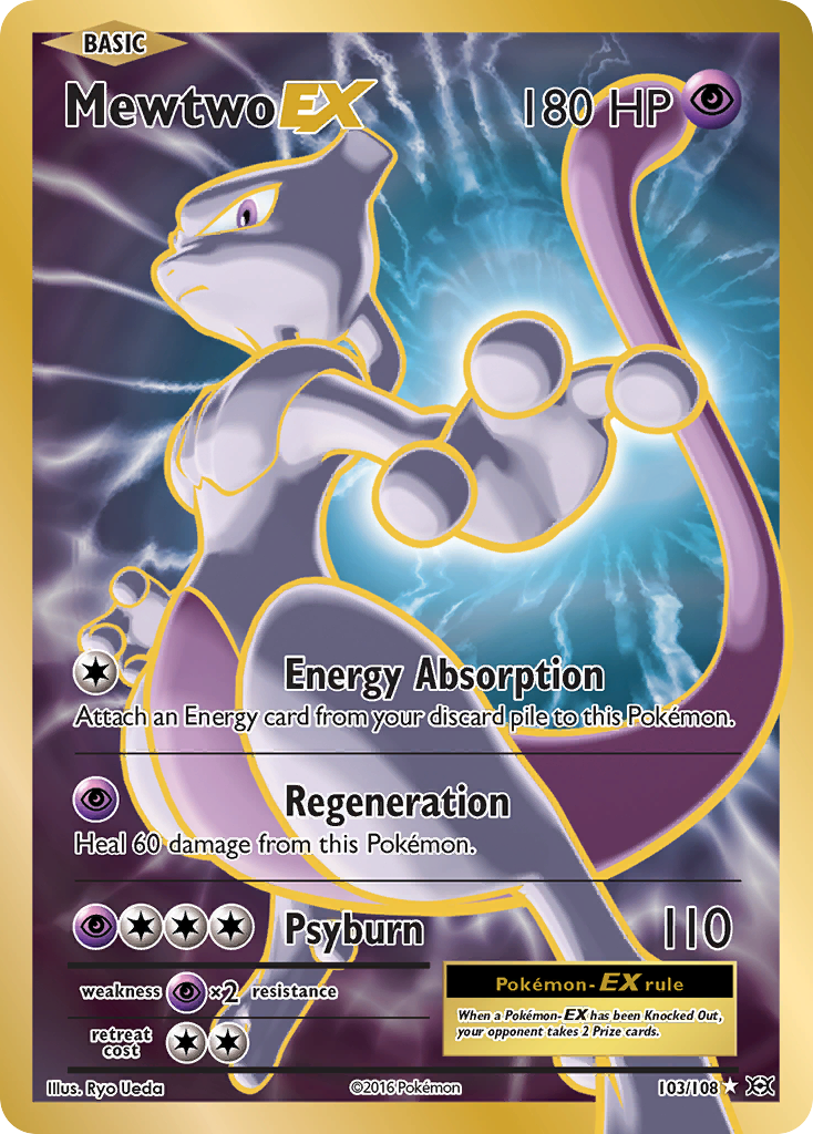 Mewtwo EX (103/108) [XY: Evolutions] | Good Games Adelaide SA