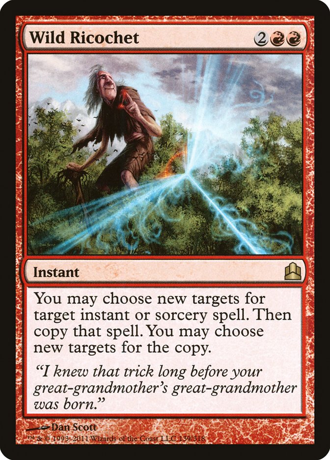Wild Ricochet [Commander 2011] | Good Games Adelaide SA