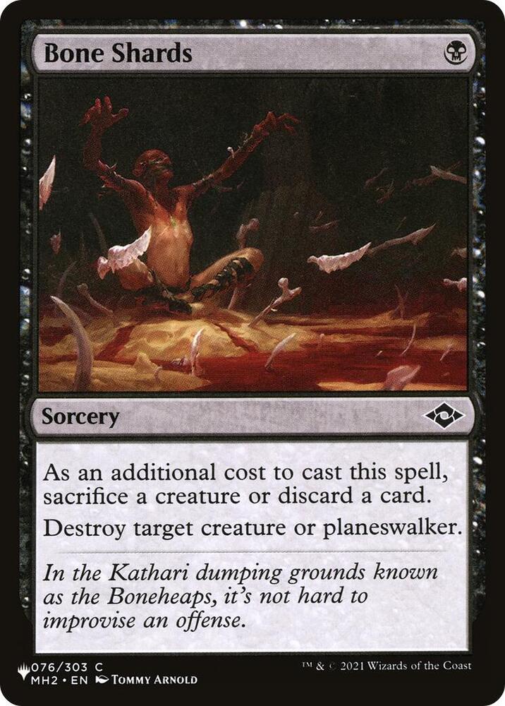 Bone Shards 076/303 (The List Reprints)  | Good Games Adelaide SA