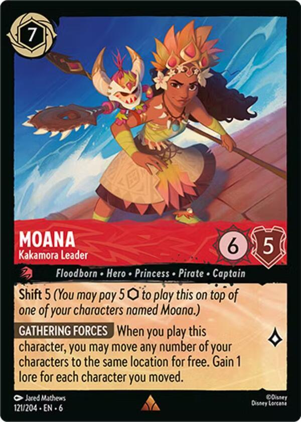Moana Kakamora Leader 121/204 (Azurite Sea)  | Good Games Adelaide SA